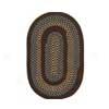 Colinial Mills, Inc. Georgetown 3 X 5 Oval Fudge Brown Area Rugs