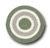 Colonial Mills, Inc. Jeffrson 4 X 4 Round Moss Lawn Area Rugs