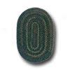 Colonial Mills, Inc. Midnight 5 X 8 Oval Deep Forest Area Rugs