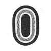 Colonial Mills, Inc. Monroe 5 X 8 Oval Charcoal Area Rugs