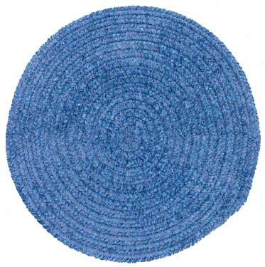 Colonial Mills, Inc. Spring Meadow 6 X 6 Round Petao Blue Area Rugs