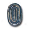 Colonial Mills, Inc. Timeless Retreat Oval 7 X 7 Deepwater Area Rugs