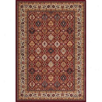 Couristan Anatolia 10 X 13 Persian Sarouk Red Ar3a Rugs