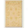 Couristan Botanics 9 X 13 Marguerite Antique Linen Area Rugs