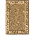 Couristan Chanterelle 6 X 9 Antiqu3 Ispaghan Gold Area Rugs