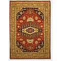 Couristan Chobi 8 X 11 Heriz Rust Brown Area Rugs