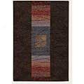 Couristan Everest 2 X 4 Montage Chocolate Area Rugs