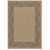 Couristan Five Seasons 4 X 5 Tuscana Cream Brown Area Rugs