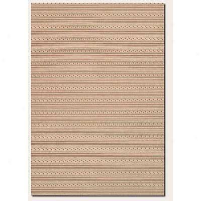 Couristan Five Seasons 6 X 9 Amargosa Cream Red Area Rugs