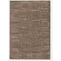 Couristan Focal Point 2 X 6 Runner Balance Mocha Area Rugs