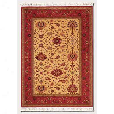 Couristan Gem 5 X 8 Khorasan Brick Red Area Rugs