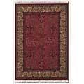 Couristan Gem 7 X 10 Tree Of Life Bordeaux Area Rugs