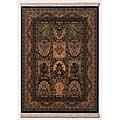 Couristan Gem 8 X 10 Antique Nain Black Chestnut Area Rugs