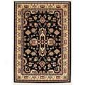 Couristan Himalaya 8 X 11 Royal Arabesque Ebony Area Rugs