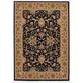 Couristan Izmir 5 X 8 Floral Bijar Ebony Area Rugs