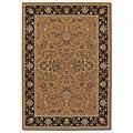 Couristan Izmir 5 X 8 Floral Bijar Medallion Gold Area Rugs