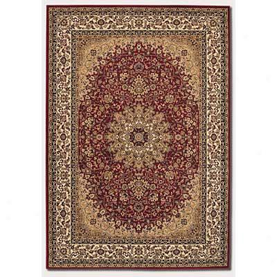 Couristan Izmir 9 X 13 Royal Kashan Persian Red Area Rugs