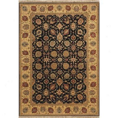 Couristan Jangali 9 X 13 Lylyan Charcoal Brushed Gold Area Rugs