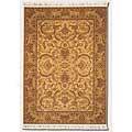 Couristan Kashimar 11 X 18 Shah Abbas Golden Moss Area Rugs