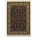 Couristan Kwshimar 2 X 9 Runner Ispaghan Black Area Rugs