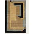 Couristan Kathmandu 5 X 8 Stonehenge Multi Color Beige Area Rugs