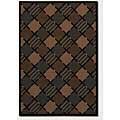 Couristan Metro Collection 5 X 8 Tessera Ebony Area Rugs