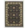 Couristan Mirage 10 X 15 Fantasia Black Area Rugs