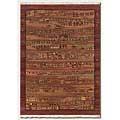 Couristan Mirage 8 X 12 Petroglyph Plum Area Rugs