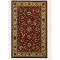 Couristan Nomad 6 X 8 Antique Sarouk Claret Warm Beige Area Rugs