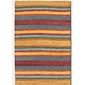 Couristan Oasis 3 X 5 Caribbean Vista Red Area Rugs