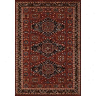 Couristan Olc World Classics 2 X 9 Runner Kerman Medallion Burgundy Region Rugs