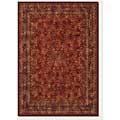 Couristan Olx World Classics 2 X 9 Runner Antique Burgundy Navy Area Rugs