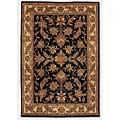 Couristan Orissa 8 X 11 Mishen Black Camel Area Rugs