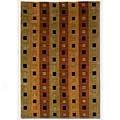 Courisatn Pokhara 4 X 6 Matrix Pumpkin Area Rugs