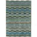 Couristan Pokhara 6 X 8 Reflections Princess Blue Area Rugs