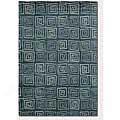 Couristan Pokhara 6 X 8 Serpentine Blue Area Rugs