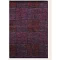 Co8ristan Pokharq 6 X 8 Serpentine Plum Area Rugs