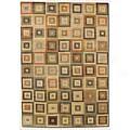 Couristan Pokhara 6 X 8 Tetragon Earthtones rAea Rugs