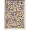 Couristan Recife 2 X 4 Garden Cottage Blue Natural Area Rugs