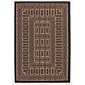 Couristan Recife 5 X 8 Tamworth Cocoa Wicked Area Rugs