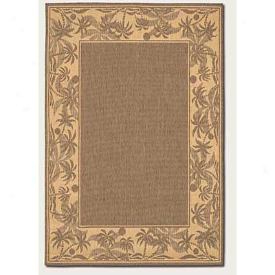 Couristan Recife 8 Round Island Retreat Beige Natural Area Rugs