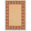 Couristan Recife 9 X 13 Tropics Naturap Terra Cotta Area Rugs