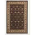 Couristan Royal Imperial 8 X 11 Fkoral Bijar Black Ivory Area Rugs