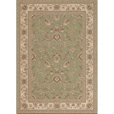 Couristan Samarra 5 X 8 Vintage Sarouk Jade Area Rugs