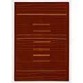 Couristan Scala 3 X 4 Upsilon Scarlet Area Rugs