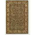 Couristan Shiraz 8 X 11 Antique Bijar Sage Ivory Area Rugs