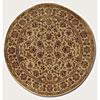 Couristan Shiraz 8 X 3 Round Shah Abbas Absorbed Ivory Area Rugs