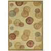 Couristan Silken Treasures 4 X 6 Eccentricity New Khaki Area Rugs