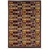 Couristan Silken Treasures 6 X 8 Gabbeh Aubergine Area Rugs