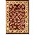 Couristan Souri 4 X 6 Herati Rust Ivory Area Rugs